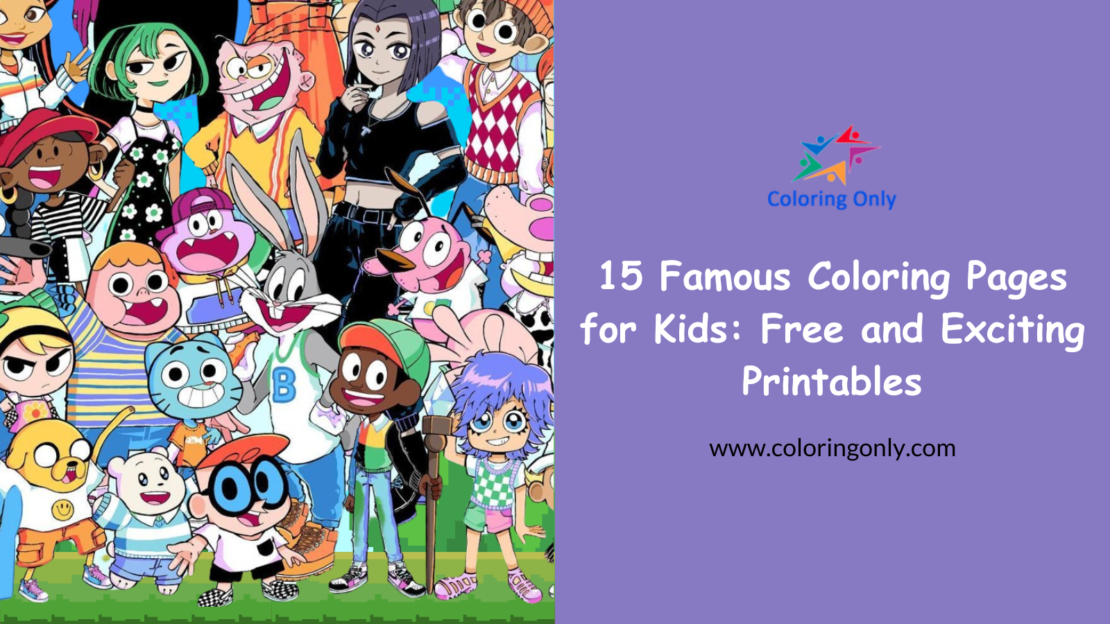 15 Famous Coloring Pages for Kids: Free and Exciting Printables