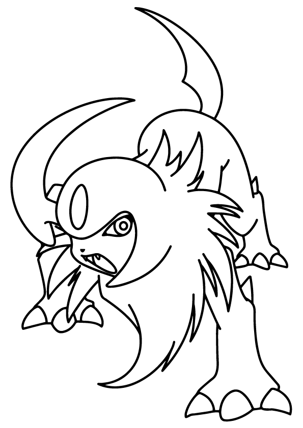 Absol from Pokemon