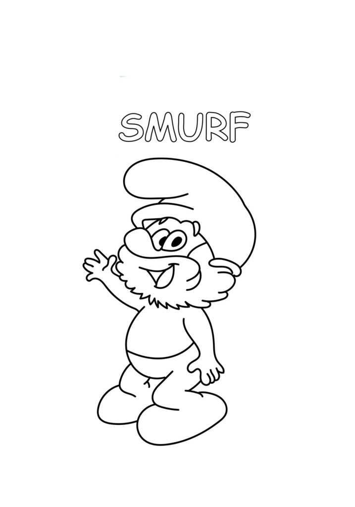 A Papa Smurf
