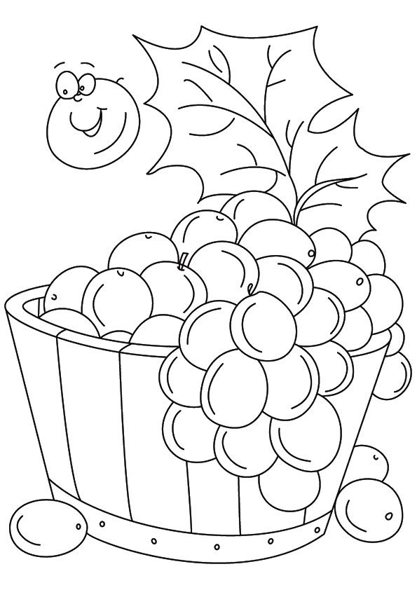 A Bucket Of Grapes