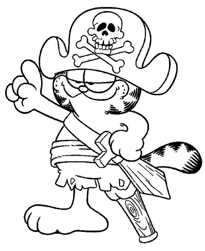 Garfield Pirates
