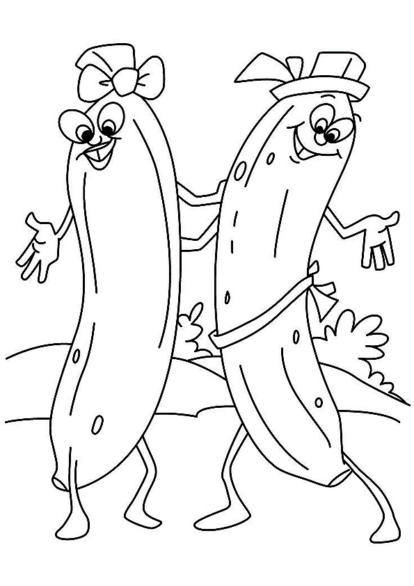 Cartoon Bananas Dancing