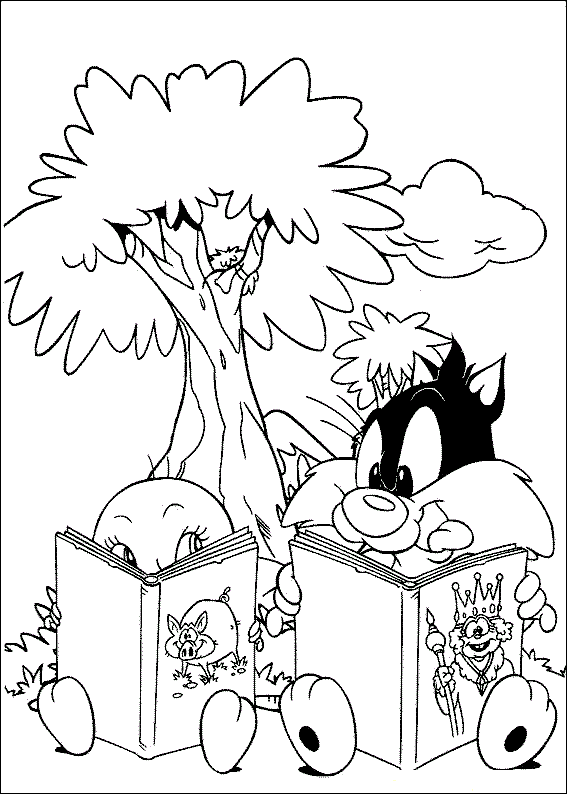 Tweety And Sylvester Reading