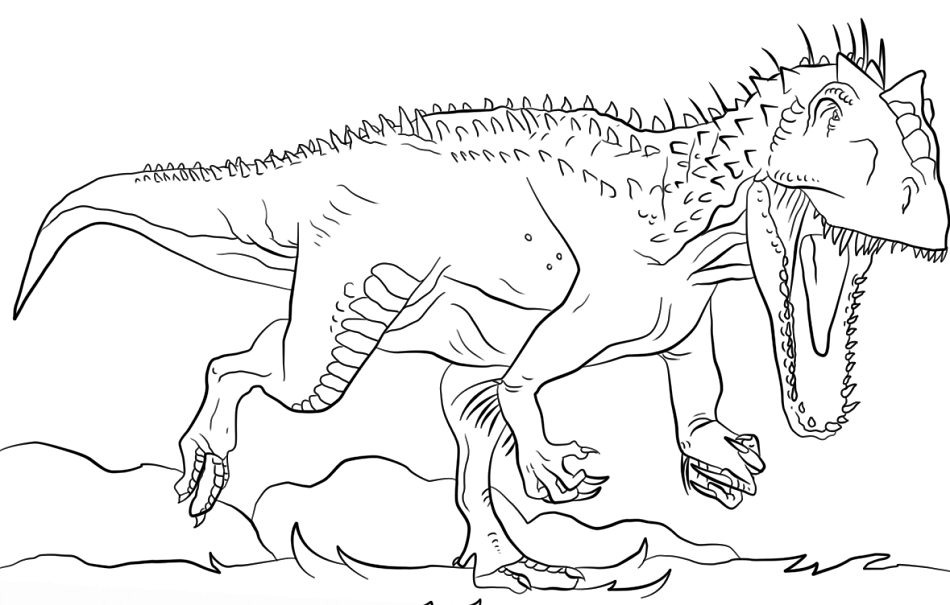 Indominus Rex From Jurassic World
