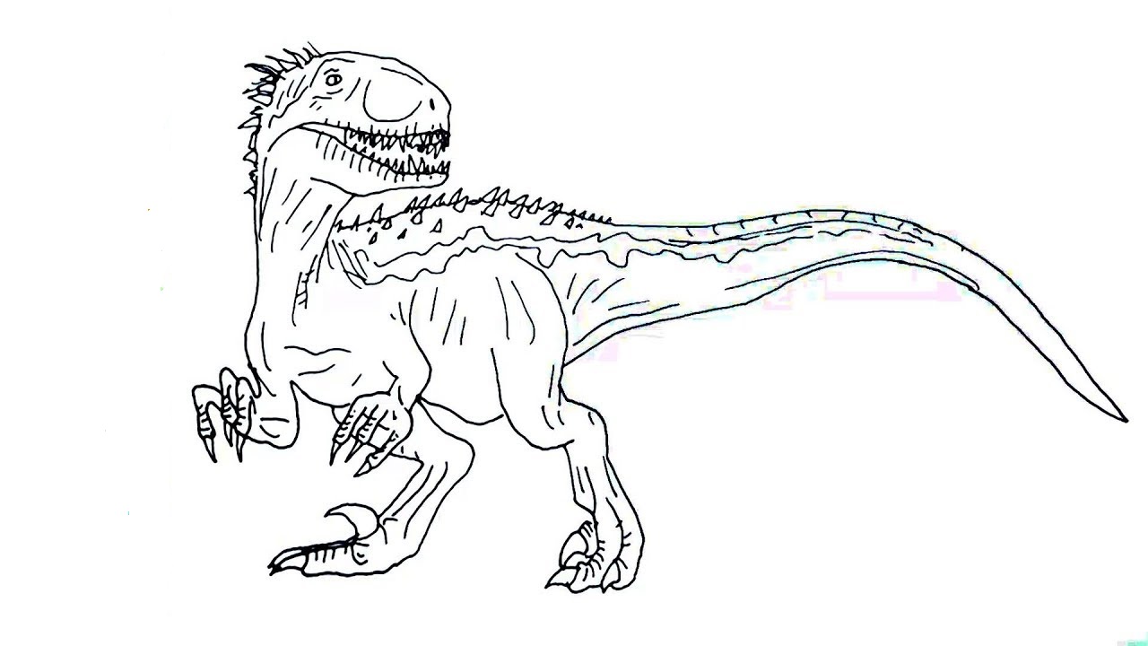 Scary Indoraptor