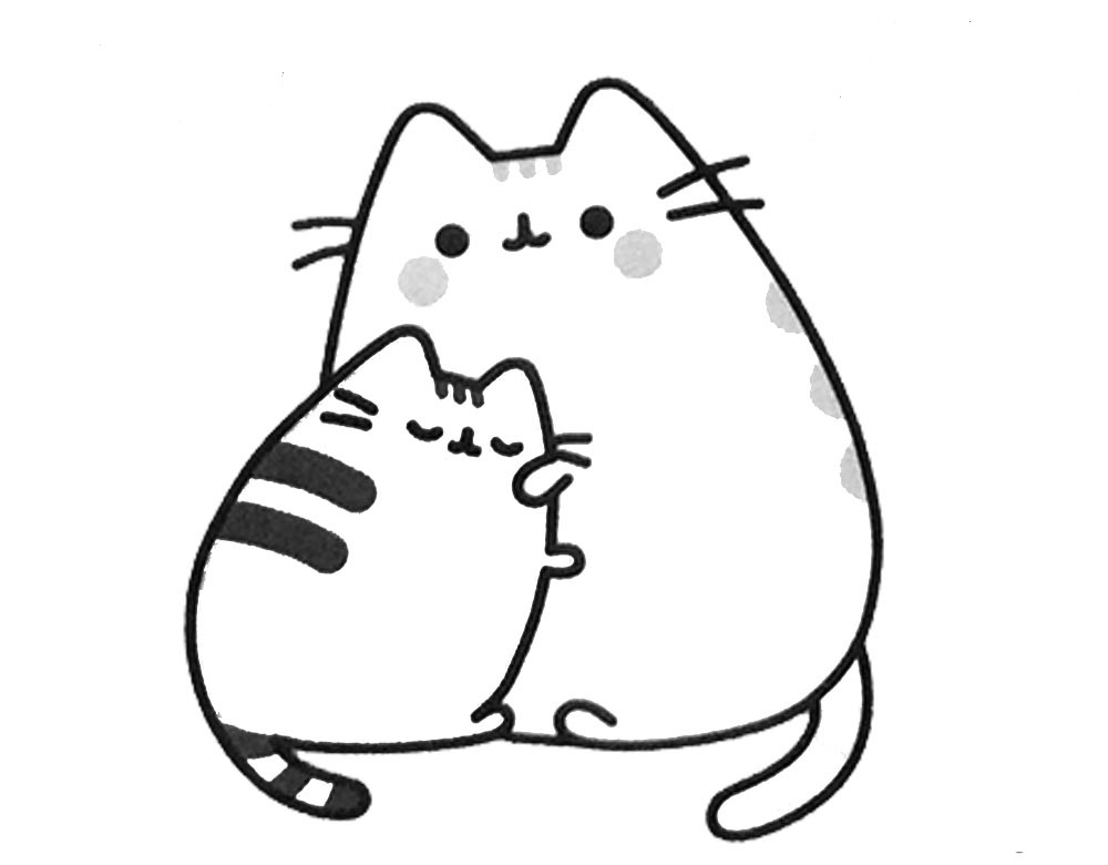 Pusheen And Mom