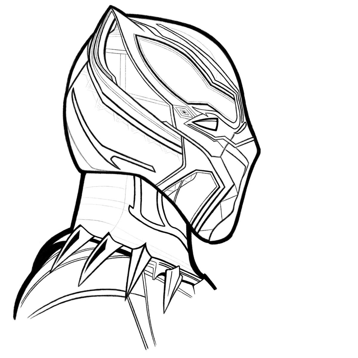 Black Panther’s Awesome Mask