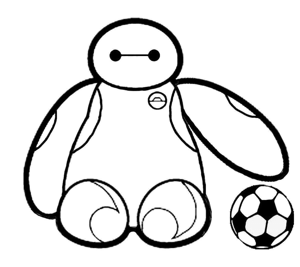 Baymax And The Ball