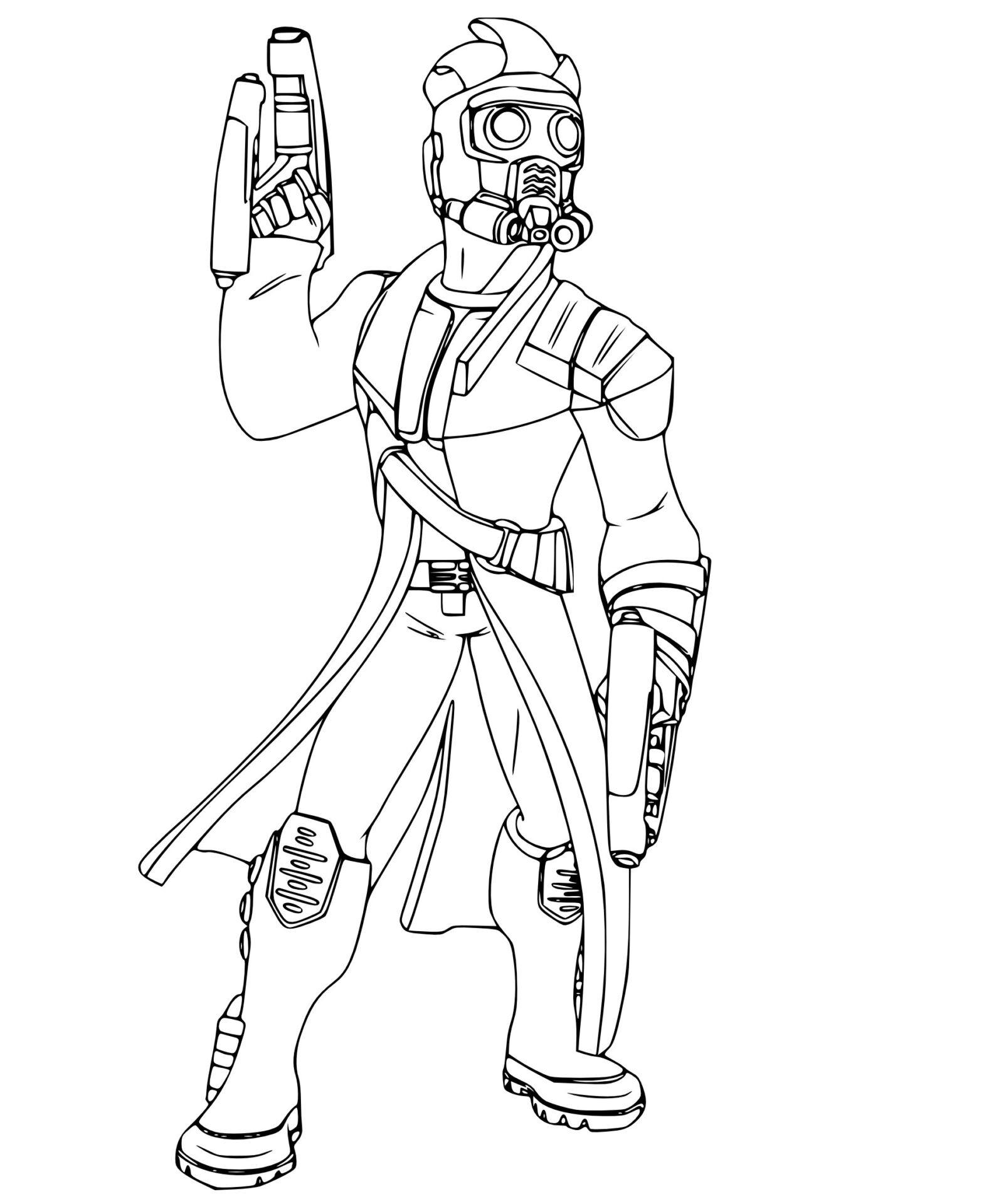 Star Lord With Guns