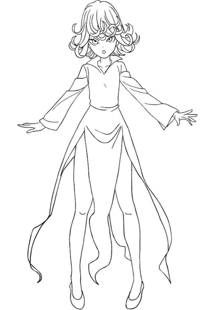 Tatsumaki em um soco homem