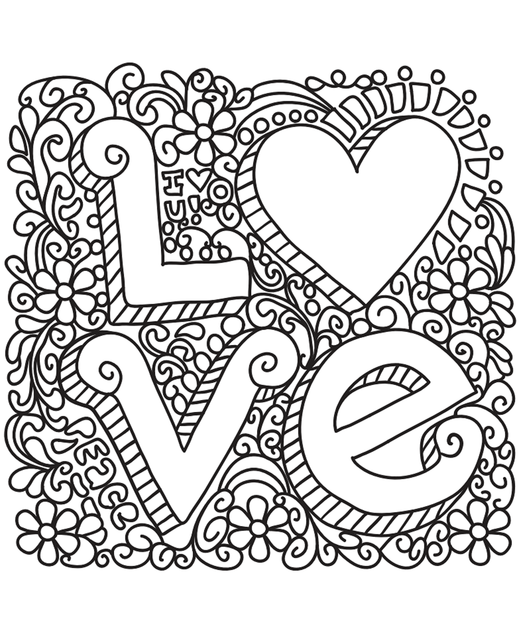 Love Doodle Art