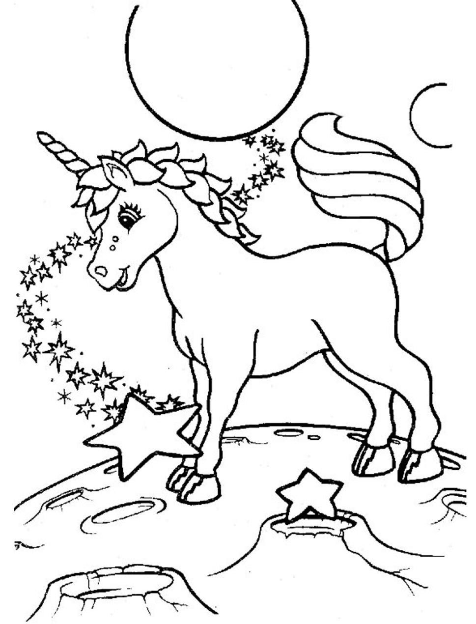 Unicorn In Lisa Frank