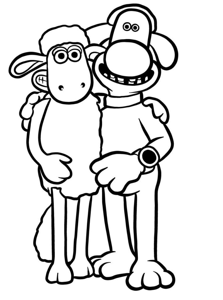 Friendly Shaun And Bitzer