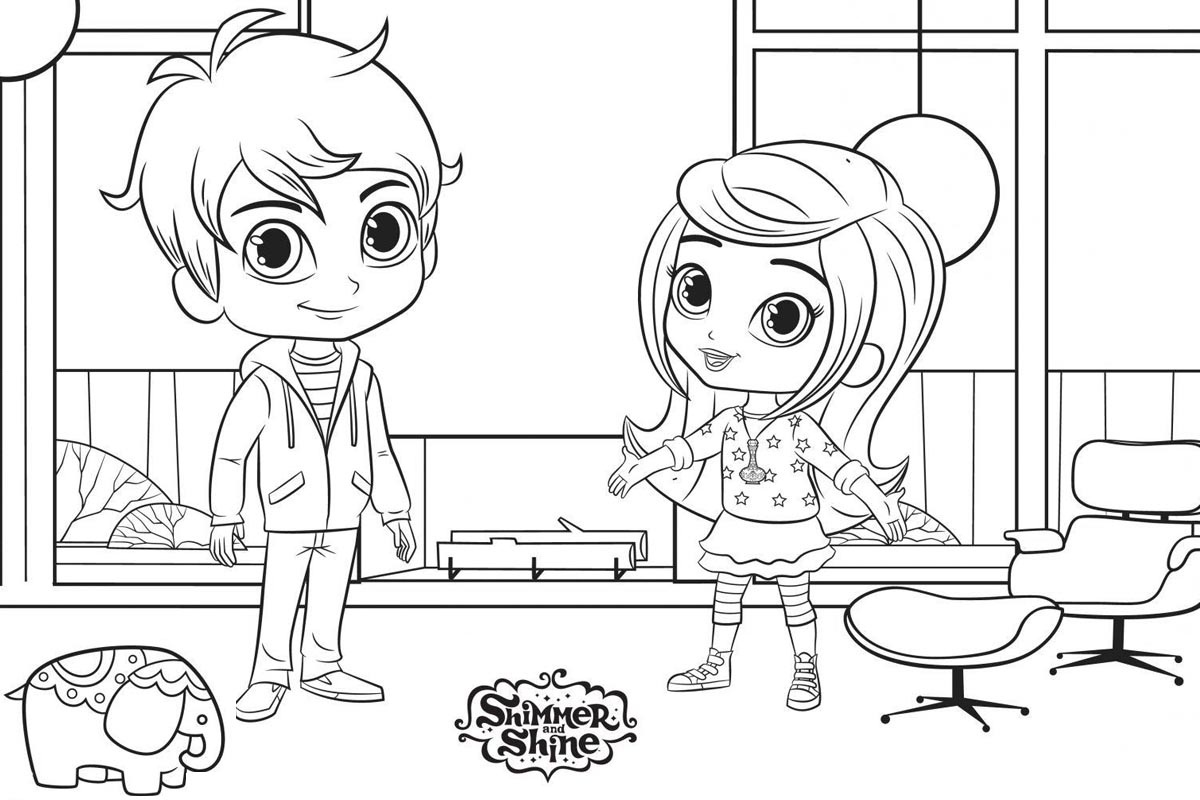 Zac And Leah-From Shimmer And Shine