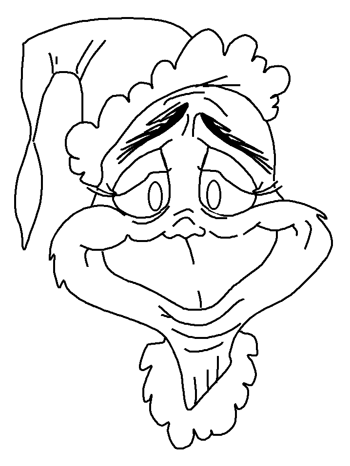 Happy Grinch's Face