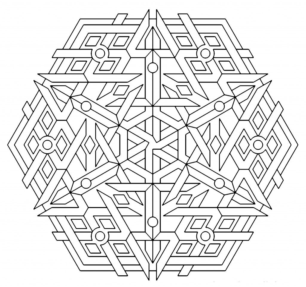Complex Hexagon Geometric