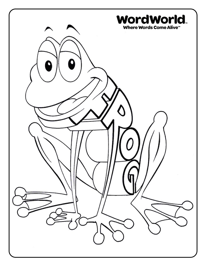 WordWorld Frog