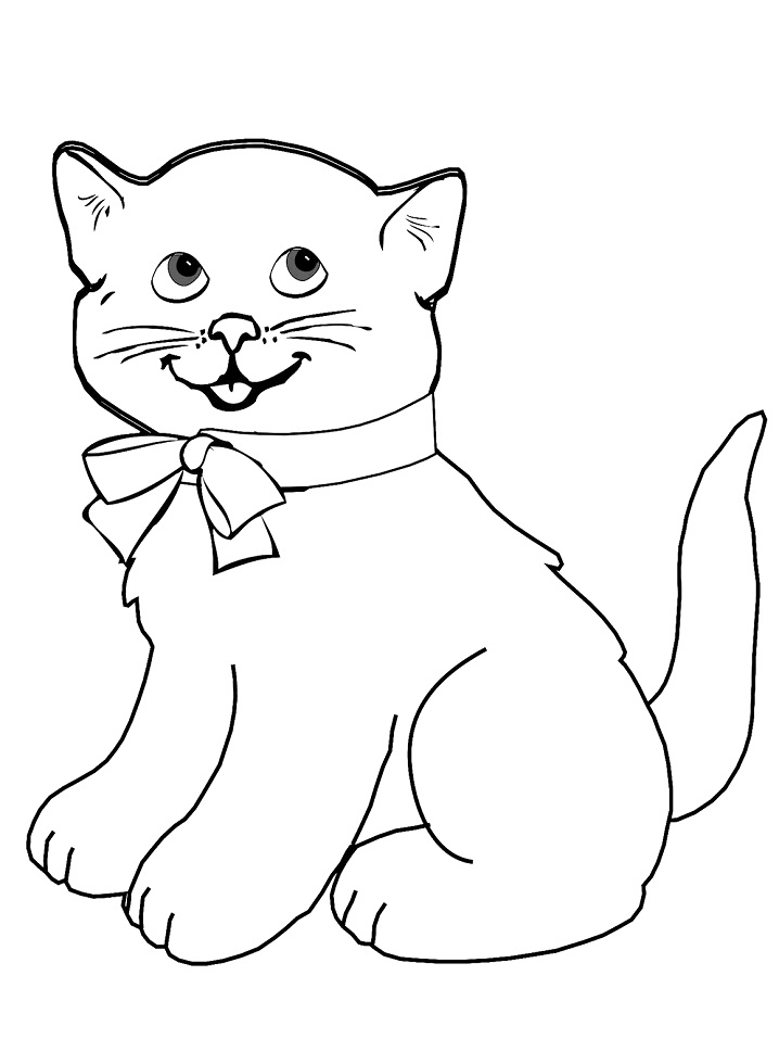 Cartoon Kitten
