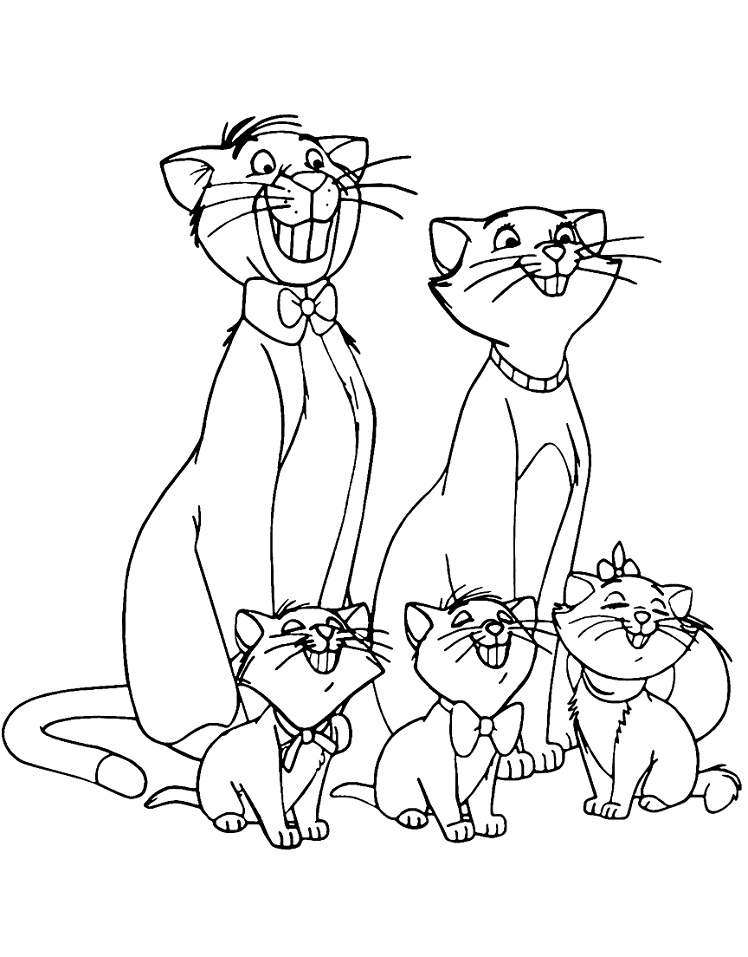 The Aristocats Happy Family