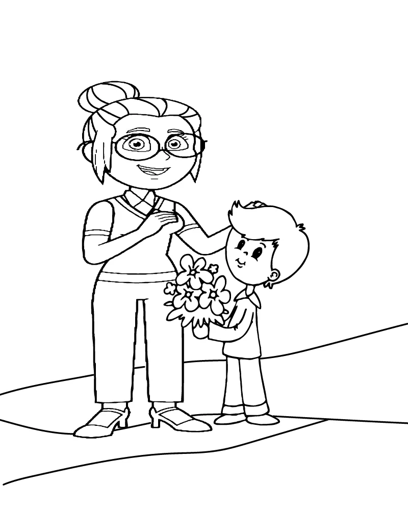 Adorable Mom