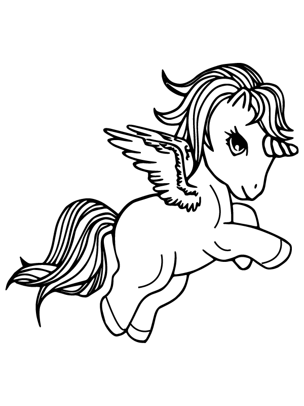 Alicorn with Short Wings