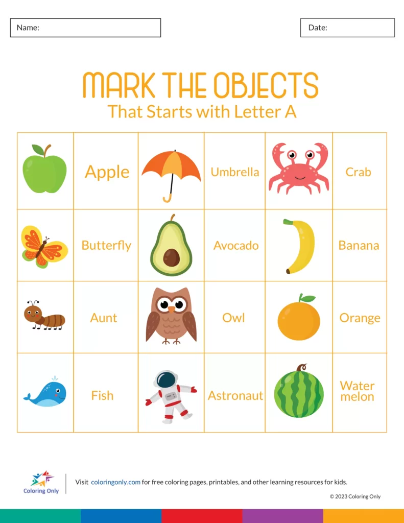 Mark the Objects