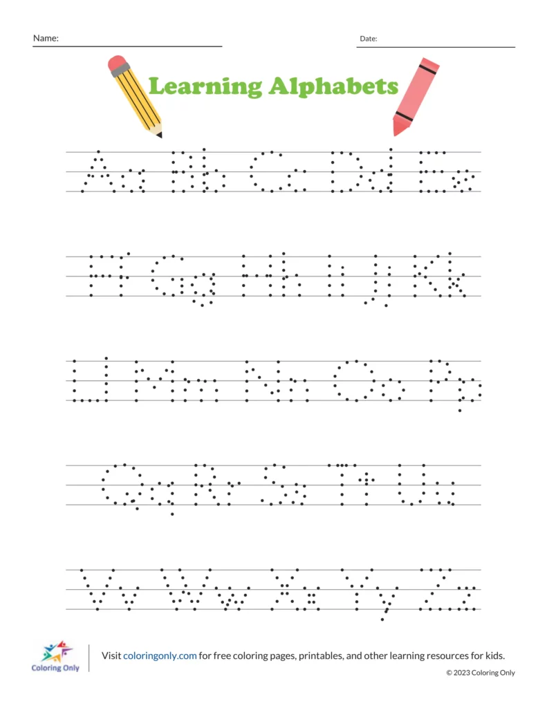 Learning Alphabets