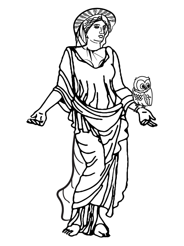 Athena Goddess of Warfare