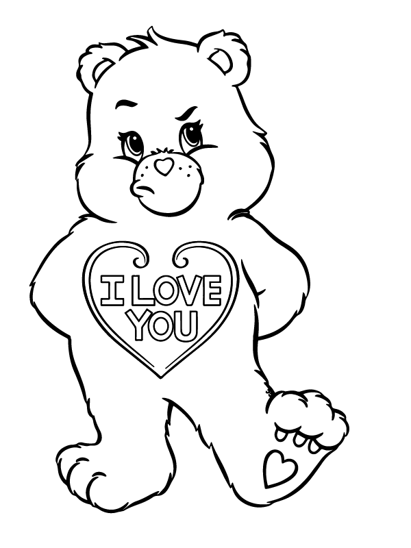Bear with I Love You Heart
