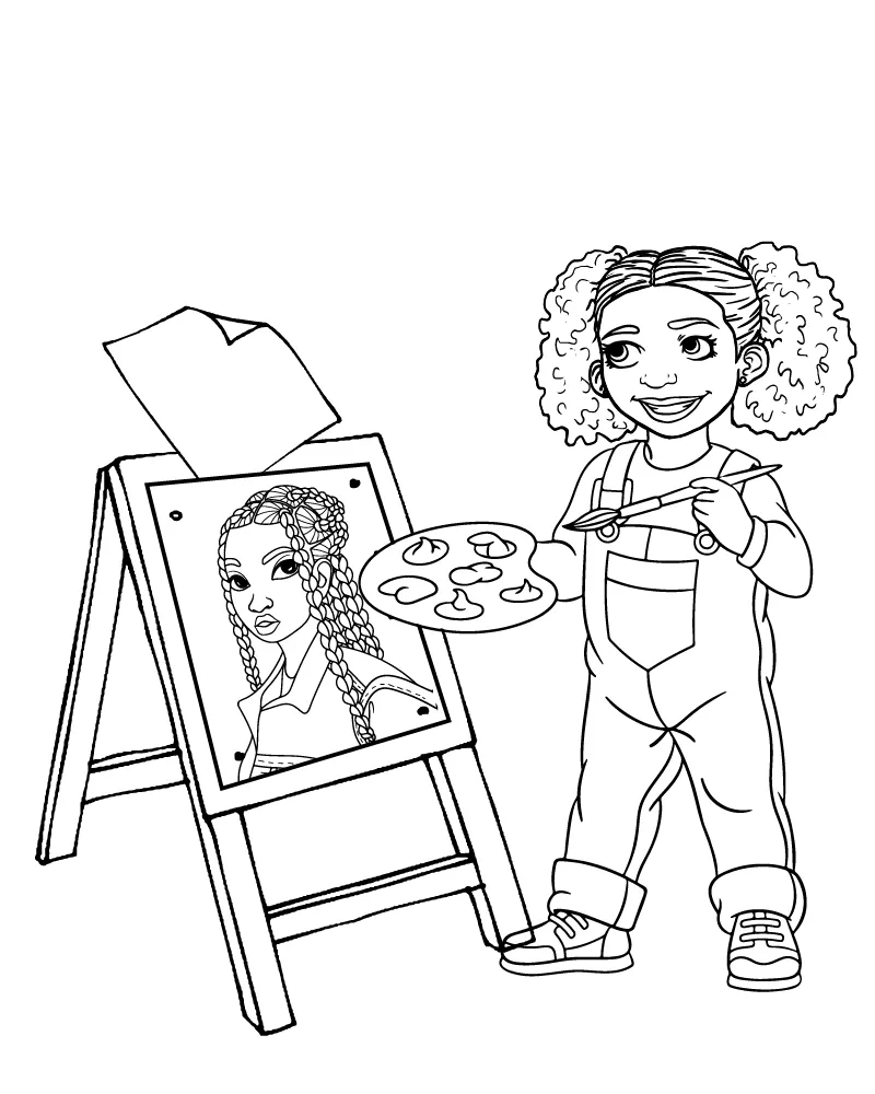 Black Girl Artist