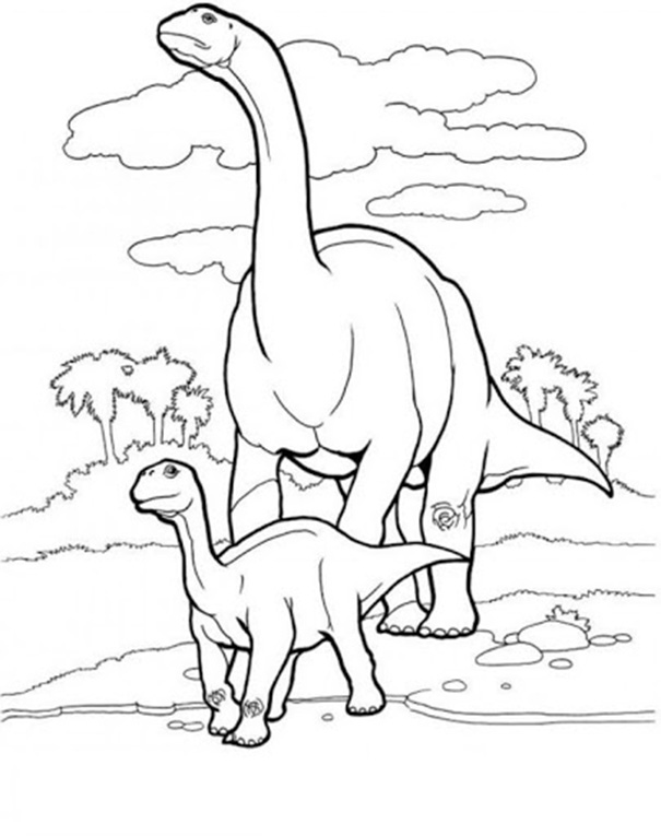 Brontosaurus Family