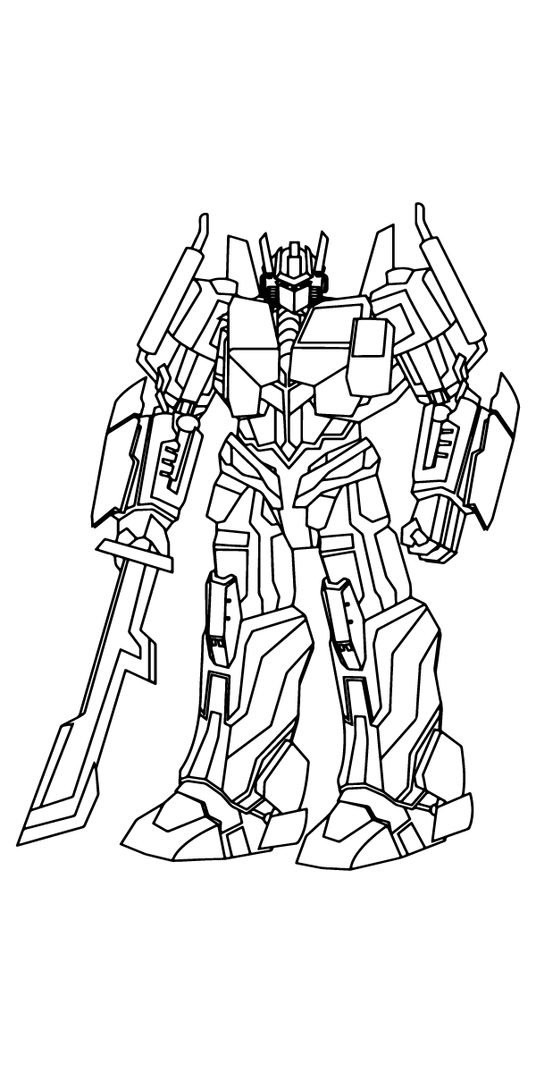 Chevalier Bumblebee coloring page