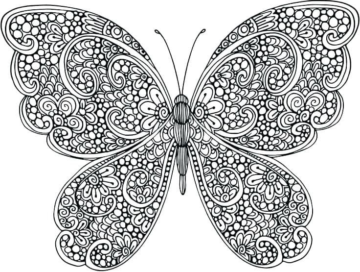 Butterfly Animal Mandala