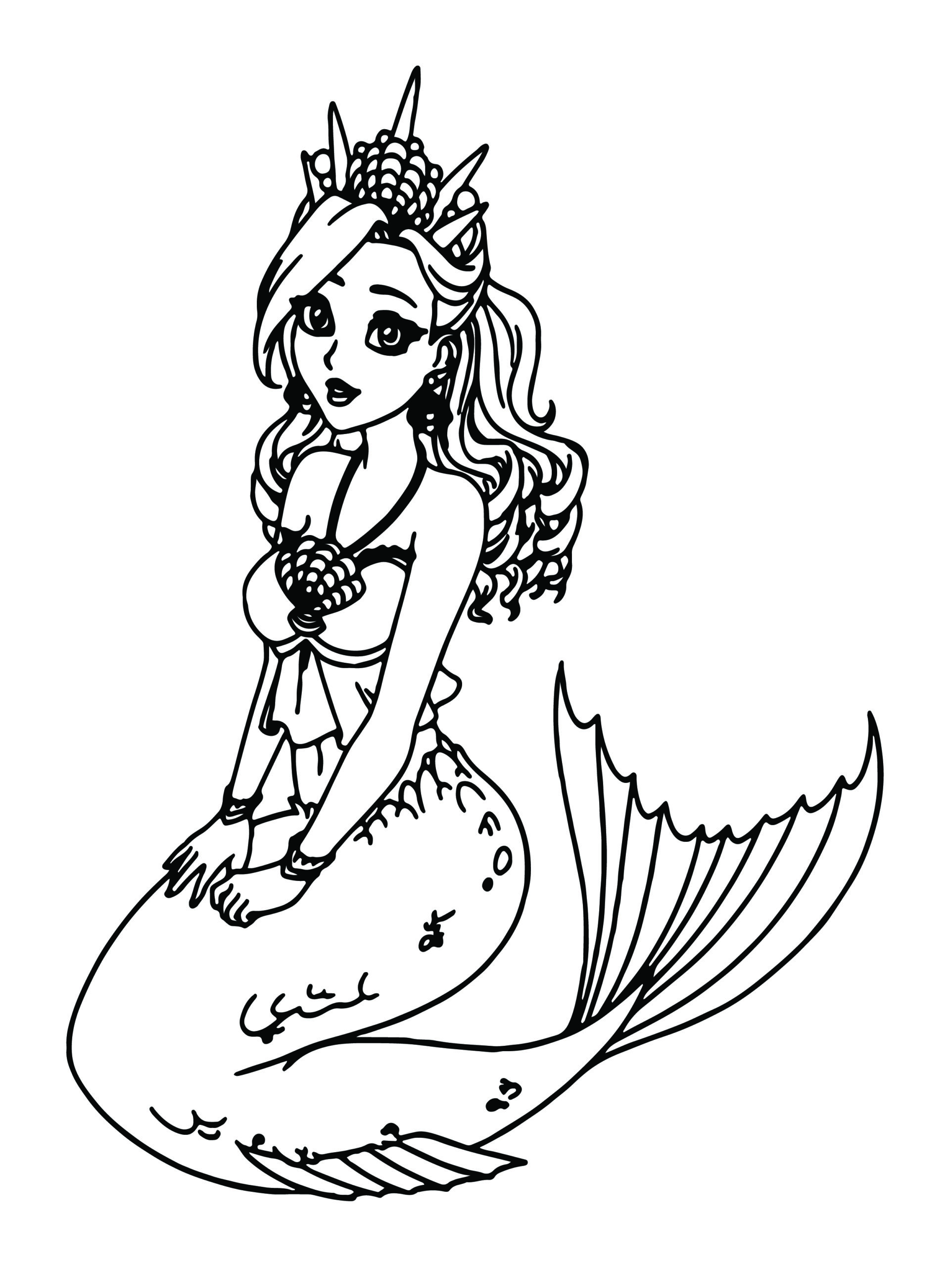 artistic mermaid