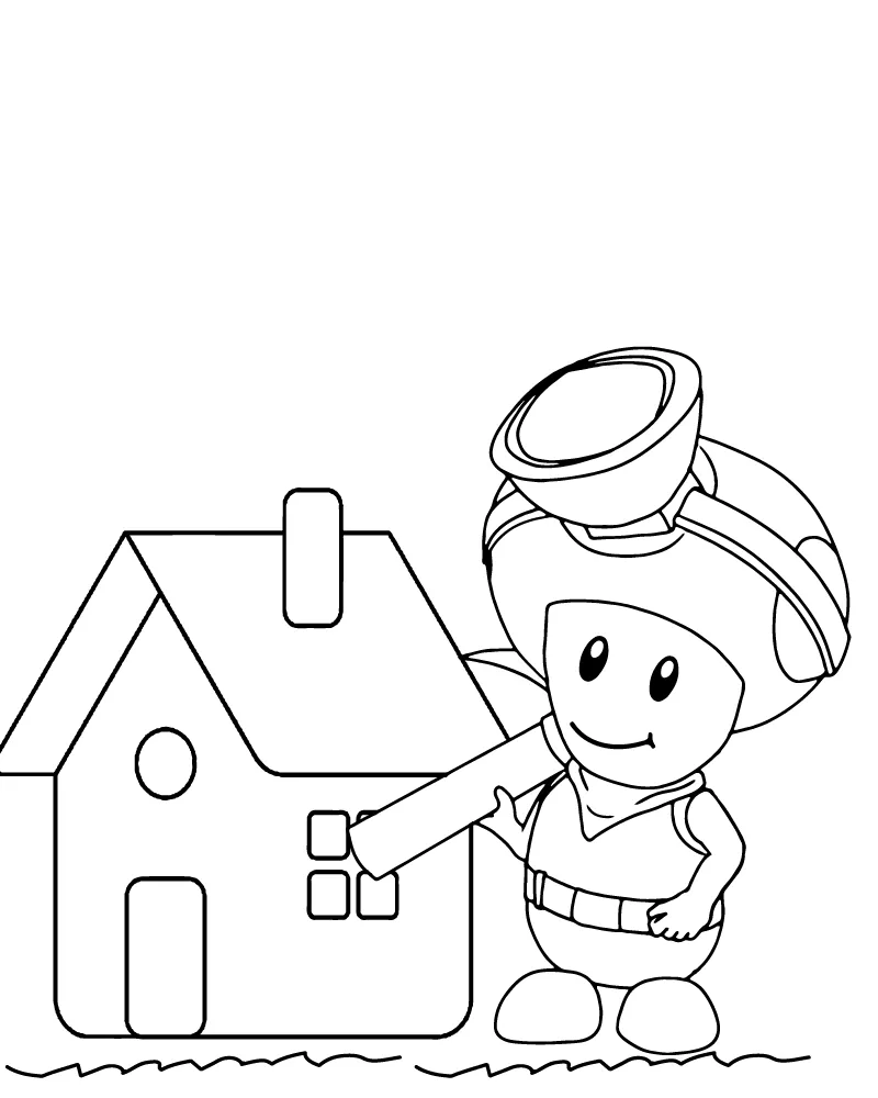 Käpt'n Kröte baut ein Haus