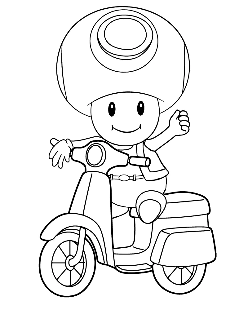 Käpt'n Kröte mit einem Motor