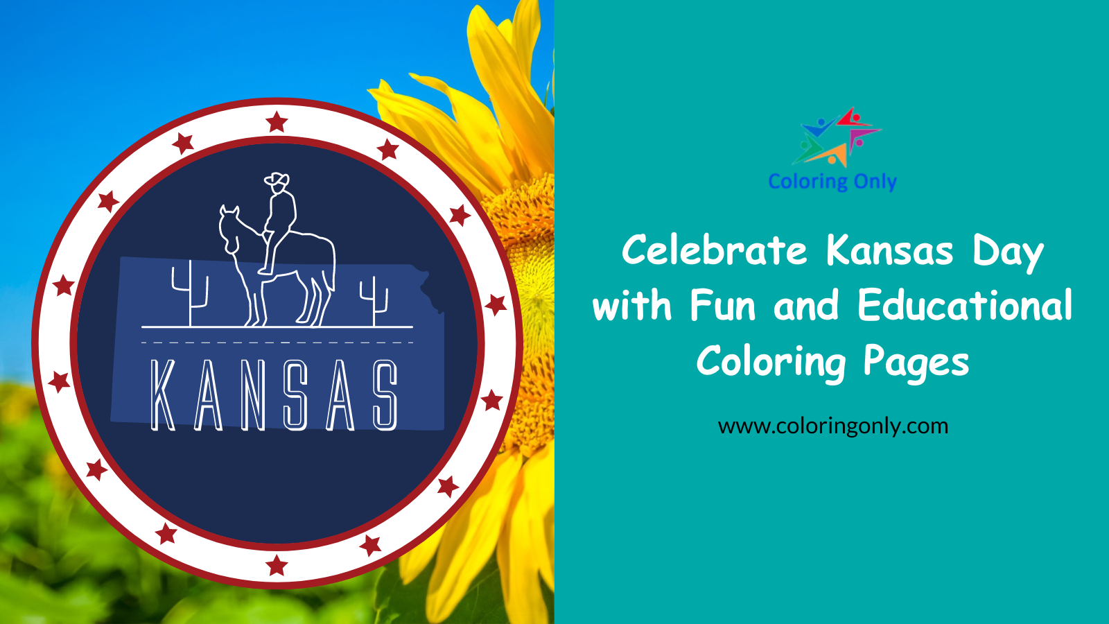 Celebrate Kansas Day with Fun and Educational Coloring Pages
