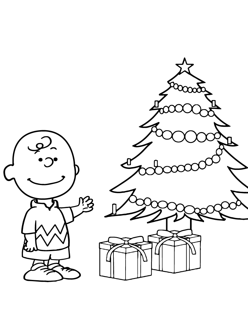 Charlie Brown Christmas Illustration