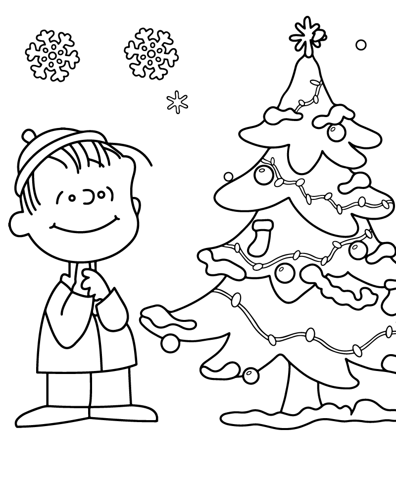 Charlie Brown Holiday Printable