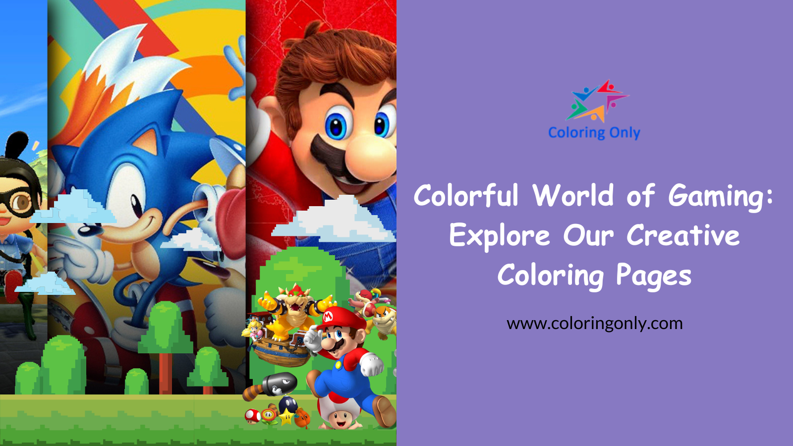 Colorful World of Gaming: Explore Our Creative Coloring Pages