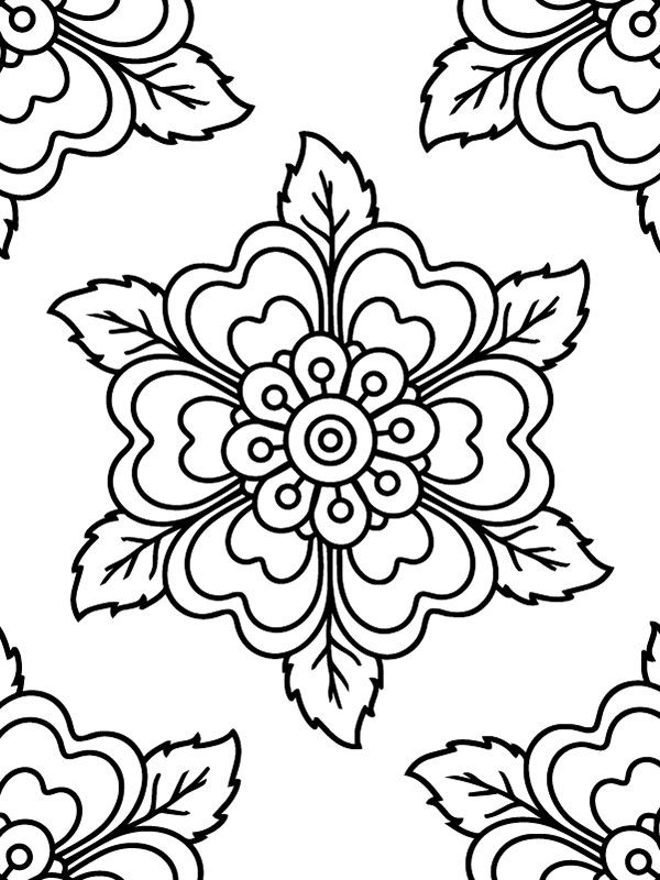 Coloring Bliss with Mandalas for Kids