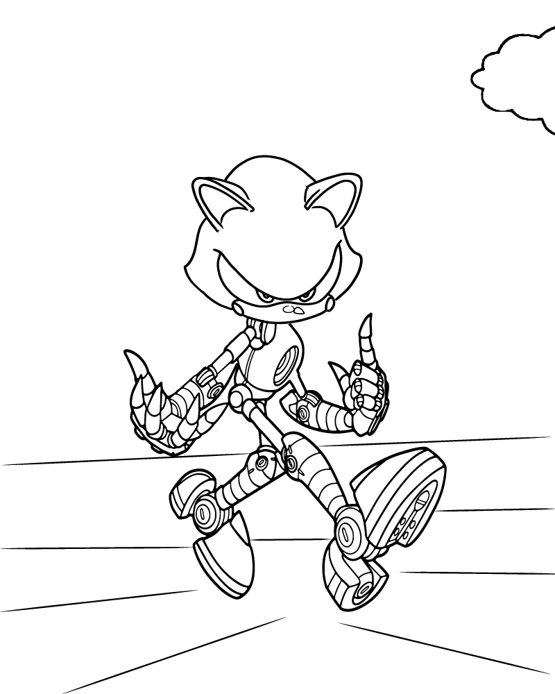 Cool Metal Sonic