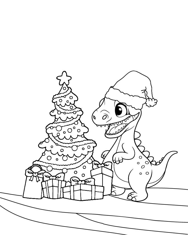 Dinossauro de Natal