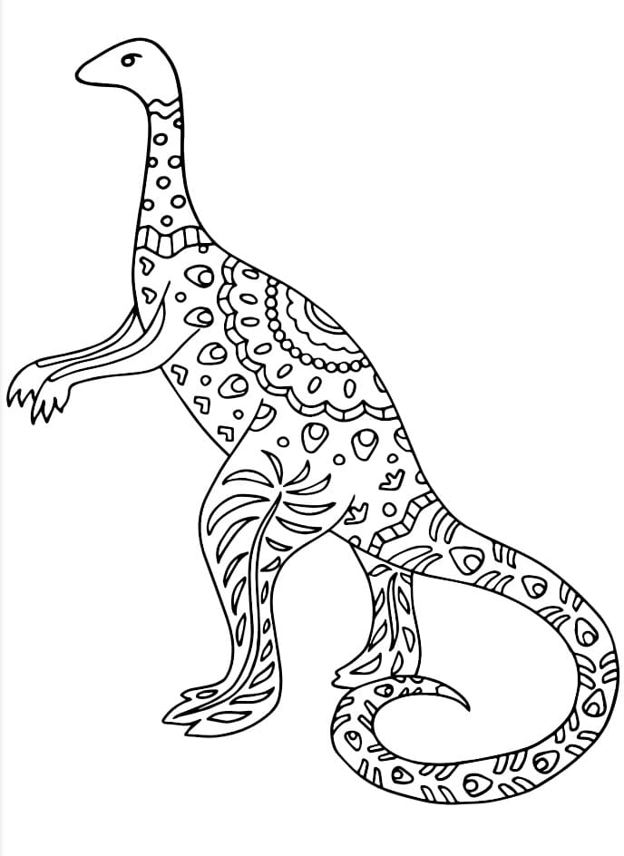 Diplodocus Alebrije