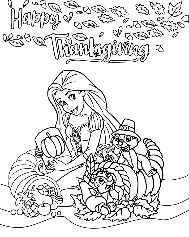 Disney Princess Thanksgiving