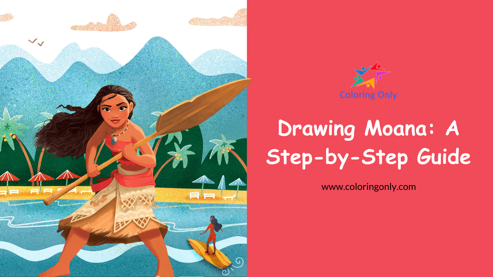 Vaiana zeichnen: Eine Schritt-für-Schritt-Anleitung
