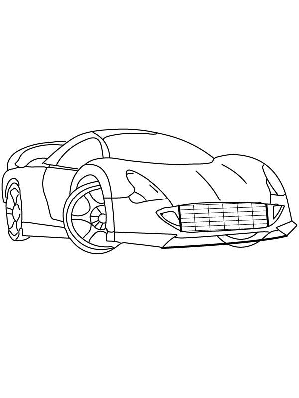 Elegant Sport Car Design