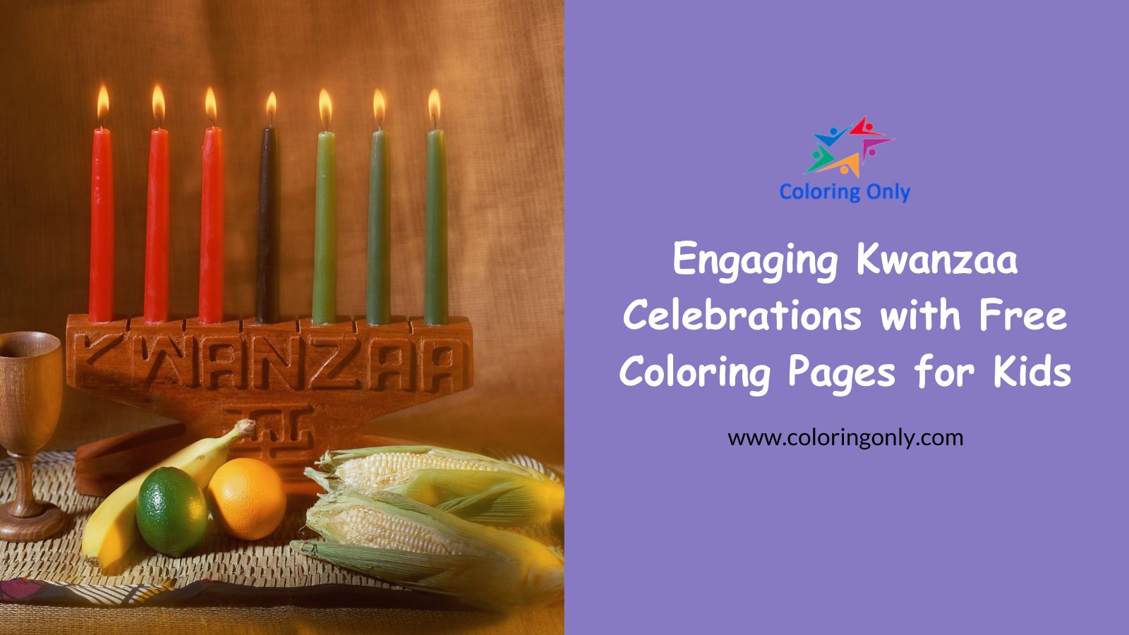 Celebrações envolventes do Kwanzaa com páginas para colorir gratuitas para crianças