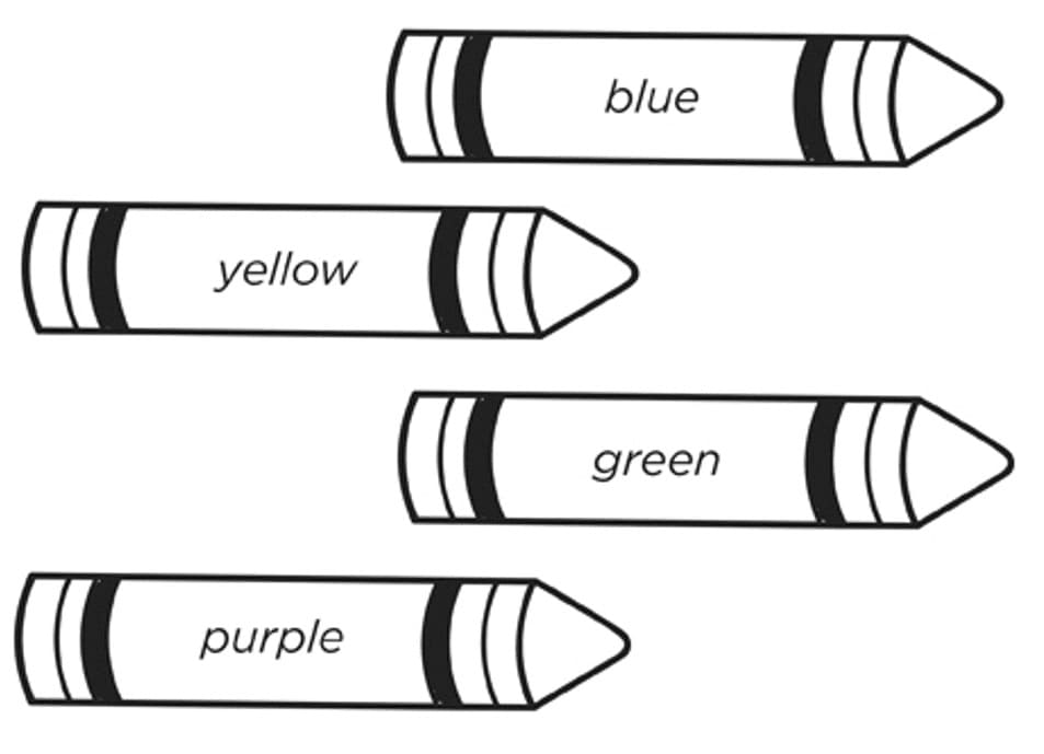 Four Crayons