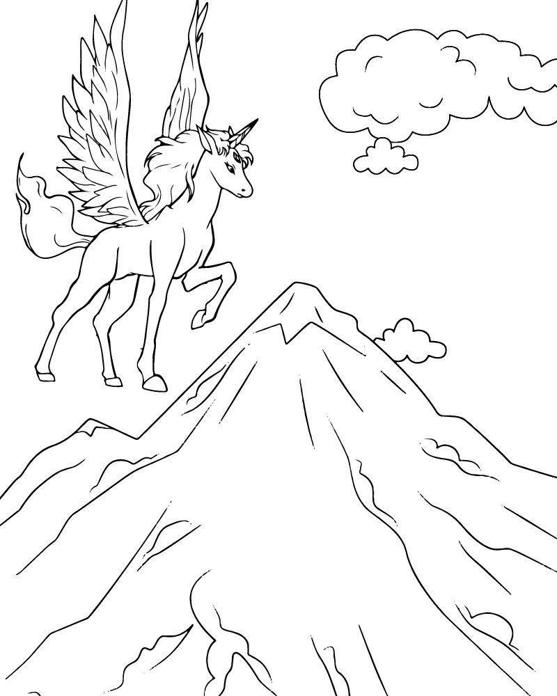 Free Flying Unicorn